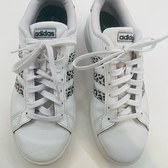 Adidas Grand Court sneakers leopard women’s size 9 - Picture 9 of 9